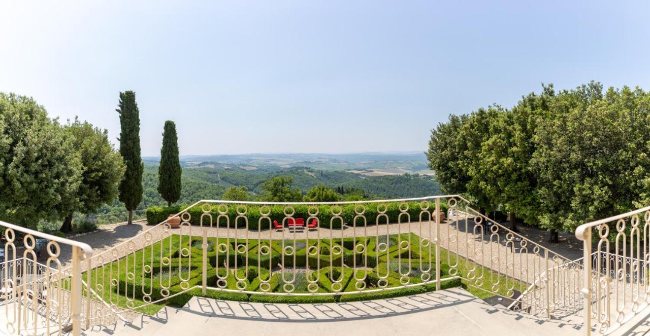 Вілла Castello La Leccia Кастелліна-ін-К'янті Екстер'єр фото